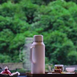 花间道焖茶壶机械显温闷泡壶泡茶保温壶家用大容量户外旅行闷茶壶