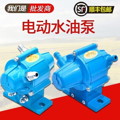 晶体管电磁式电动油泵24v12v五十铃汽车货车水泵柴油泵外置抽油泵