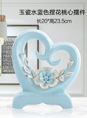 现代简约客厅电视柜酒柜博古架室内装饰工M艺品创意小摆件家居饰