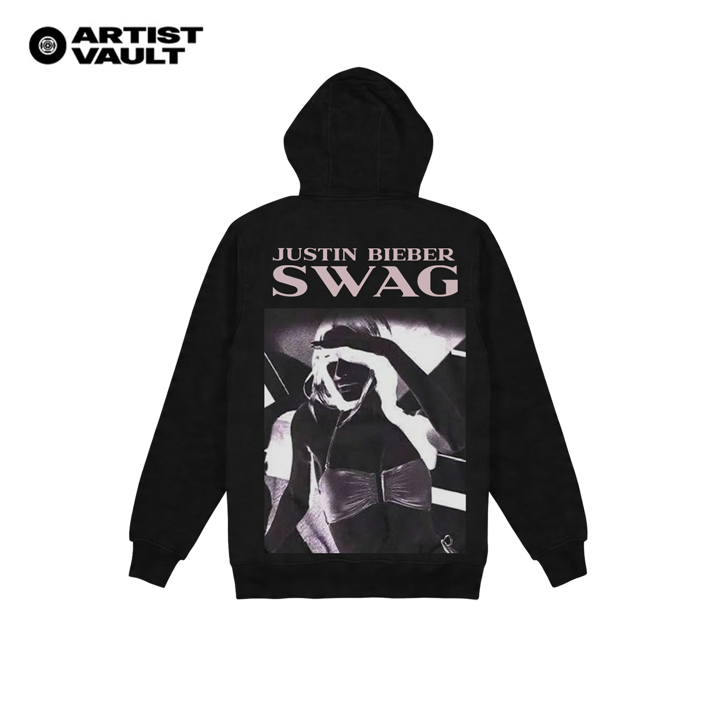 Skylrk Justin bieber官方周边 HB SWAG拉链连帽卫衣 BLACK 黑色
