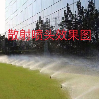 地埋式旋转喷头射线散射草坪自动伸缩灌溉园林绿化浇水喷灌4分6分