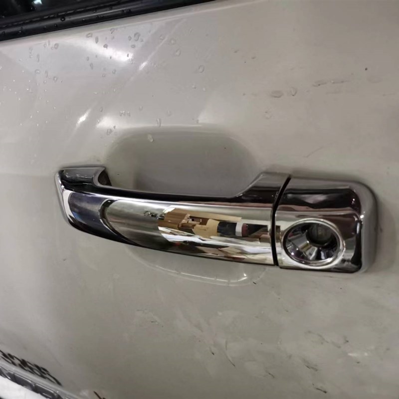 适用于新款老款坦途加装车门外拉手框改装电镀门把手装饰拉手亮壳