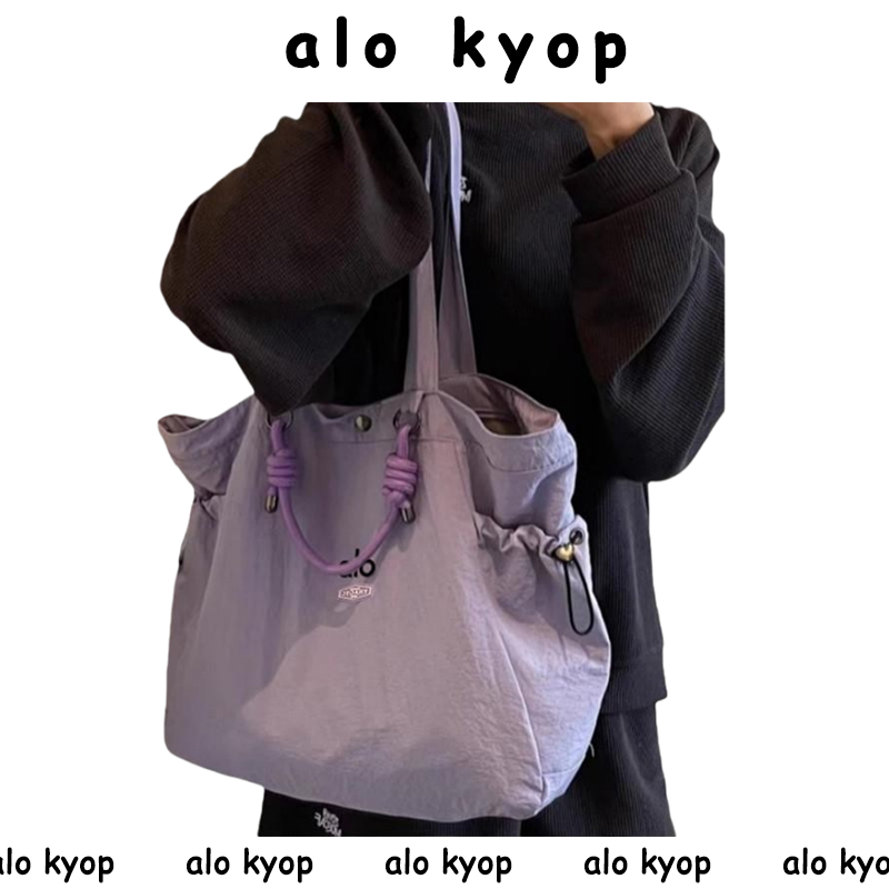 【官方直营】alo kyop2025新款旅行托特包女轻便尼龙布手提包时尚