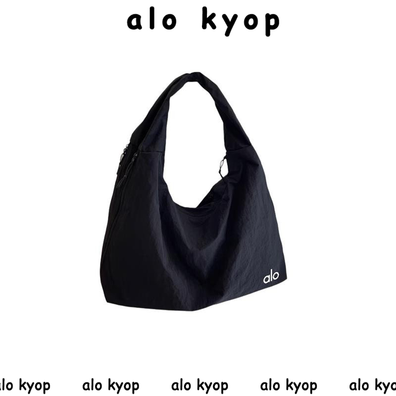 【官方直营】alo kyop日系帆布托特包女百搭大容量通勤轻便单肩包