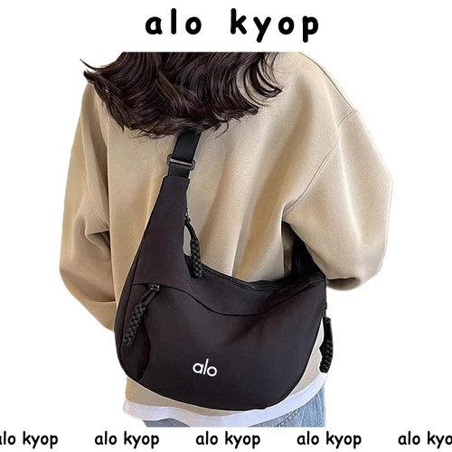 【官方直营】alo kyop上课背包斜挎包饺子包单肩包通勤托特包时尚