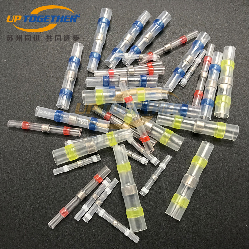 热缩管绝缘套管电工防水焊锡环接线端子内收胶电线软保护套