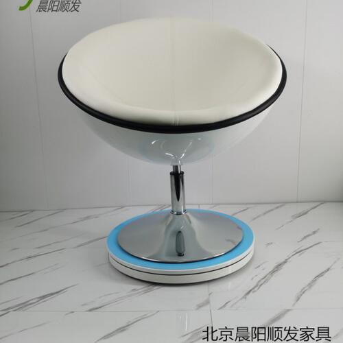 北京半球型转椅会客椅洽谈椅圆桌营业厅售楼部休息椅皮革办公椅