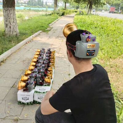 金祺lie火6万瓦九核灯芯前后置头顶灯强光充电超亮户外感应钓鱼