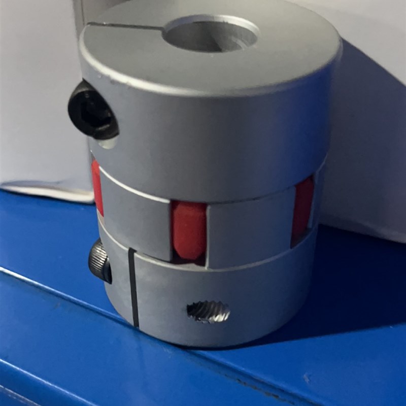 铝合金传动梅花联轴器弹性连接小步进伺服电机丝杆连轴器套节爪式