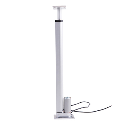 12V行程101500MM双头平底电动直流推杆小型升T降伸缩推杆开窗器