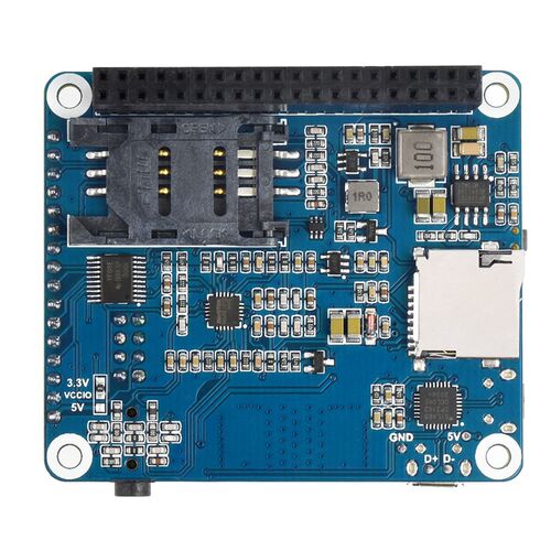 SIM7600G-H/CE 树莓派4G模块扩展板 GNSS定位 全球通 兼容3G/2G