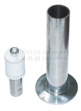 气动灌装机定量活塞缸304+特氟龙, 充填柱塞泵 3-15000ml卫生活