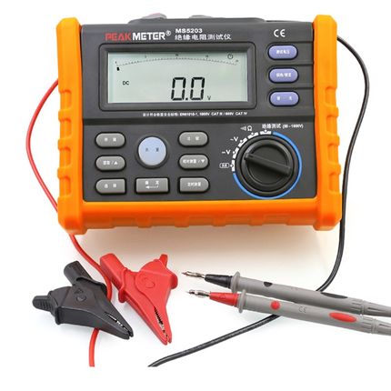 华谊MS5203数字绝缘电阻测试仪 绝缘表 兆欧表S 50-1000伏