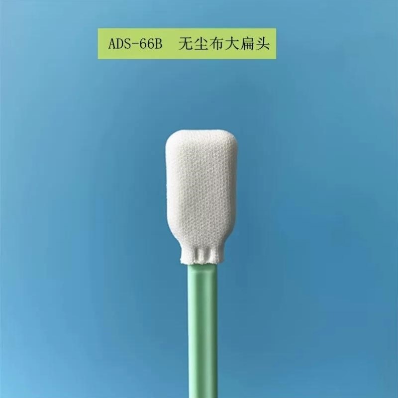 谋福超细无尘布净化棉签不掉屑镜头显示屏线路板擦拭棒无尘布大扁
