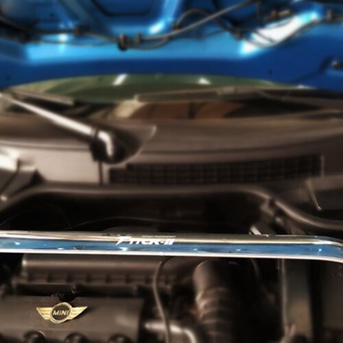 R56平衡杆R55前上座平衡杆加固底盘改装车身强化稳定套件防倾拉杆