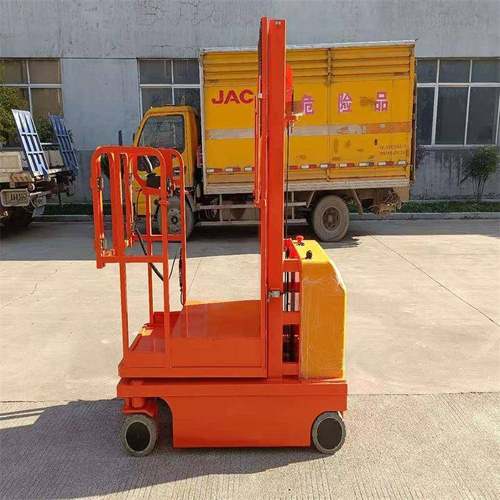 全电动取料机取料机设备高空取货升降车设备小型升降车