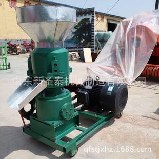 颗粒饲料机生产厂家干进干出 成套机器 饲料颗粒机加工颗粒