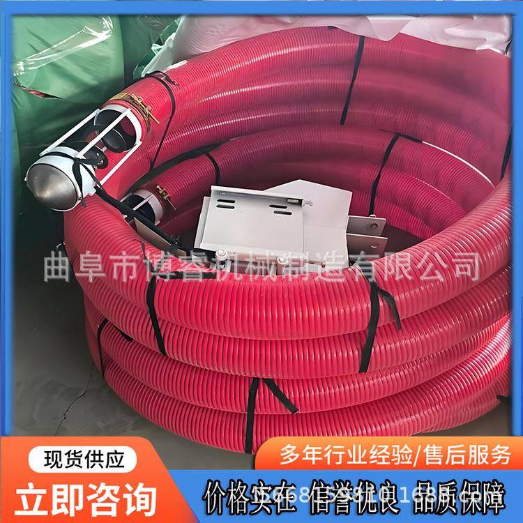 家用小型软管吸粮机弹簧绞龙粮食抽粮机厂家车载便携式吸粮机