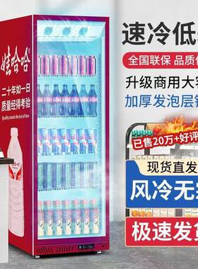 冷饮柜超市便利店冰镇饮料柜风冷饮料柜娃哈哈矿泉水饮料展示柜