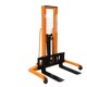 液压升高车堆垛搬运机 电动堆高车托盘铲车 1吨2吨3吨宽腿式 手动
