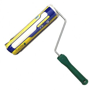 滚筒刷羊毛溶耐溶 乳胶漆涂料滚筒刷寸剂短里斯汀墙英克热9工具