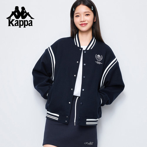 Kappa卡帕美式学院风棒球服外套