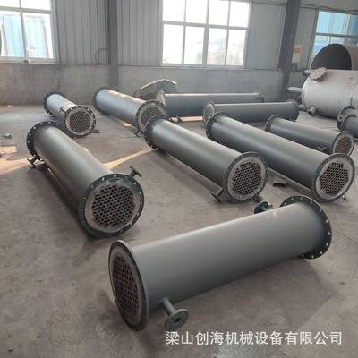 2205双相不锈钢换热器管壳式蒸发冷凝器脱轻塔冷凝器