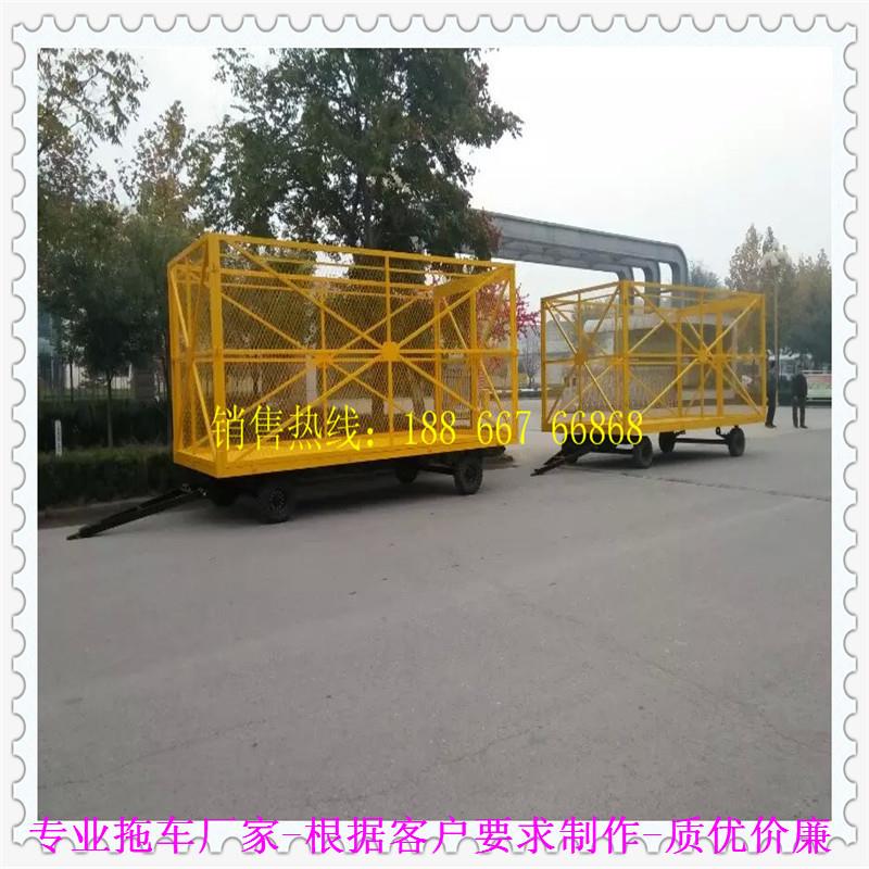 吨围栏平板拖车牵引物流运输拖车拖挂车配件厂家厂家供应