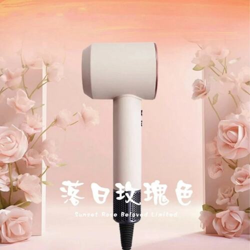 25年落日玫瑰裸机吹风机家用负离子护发大功率不伤发冷热风筒家用