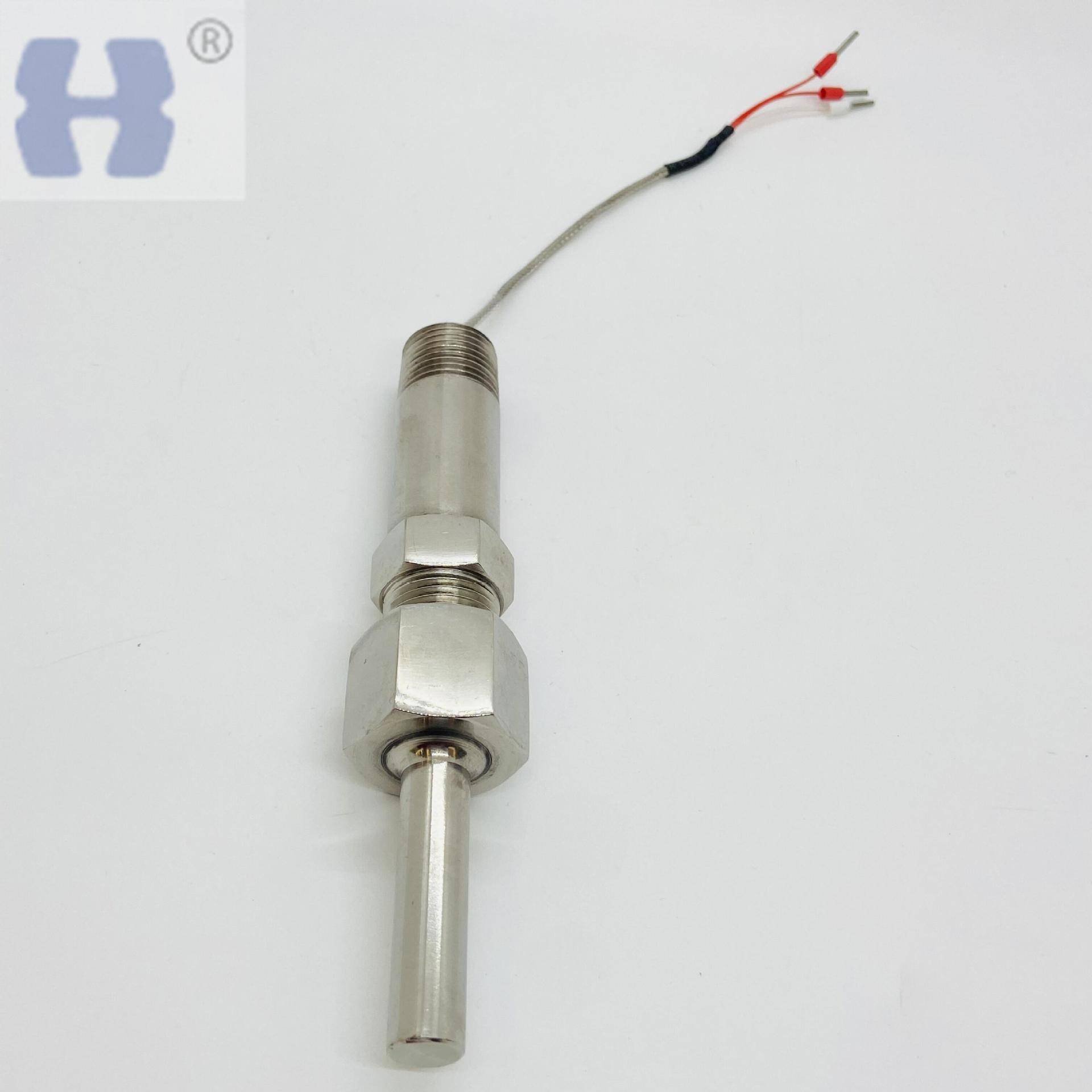 热电热电偶上自仪温度变送器测温仪电偶度传感器铠装热电偶