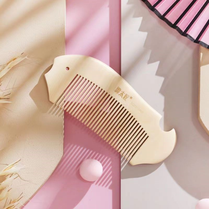 水黄杨木木梳加长女士长发男士短发专用SHY3-2