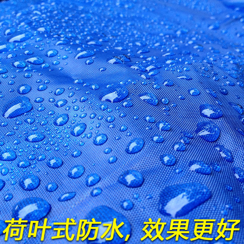 男装125跨骑摩托车雨衣双人单人加大加厚超大号全身防水雨披
