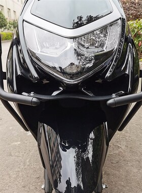 适用赛鹰GT125保险杆前後护杠JYM125T-2C防摔杠货架尾架改装件