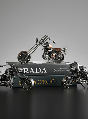 创意复古机d车摆件家居客厅酒柜电视柜玄关装饰品办公室桌面摆设