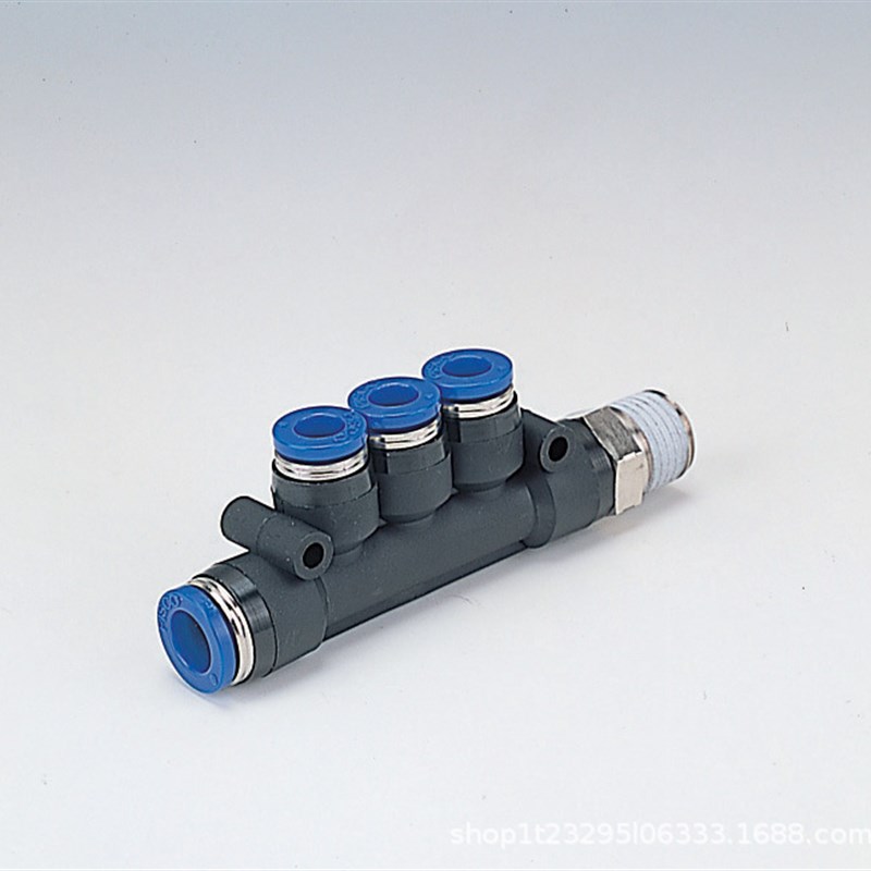 PISCO耐腐蚀不锈钢歧管三通 PKD10-8-03SUS