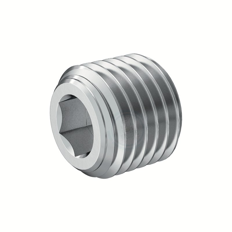 NPT Male 300不锈钢全螺纹外丝直接 118P82