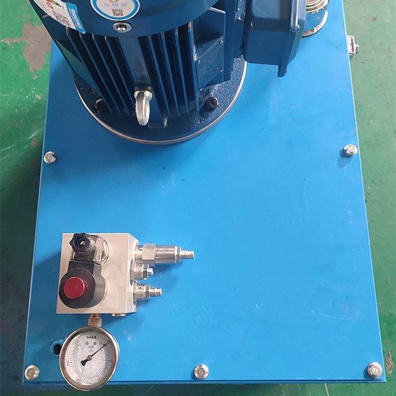 大小双联泵液压系统速度可调压力稳定可选配电控油管油缸等