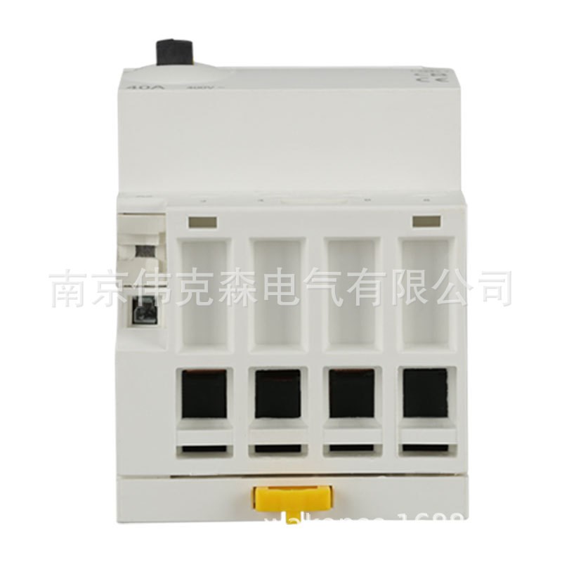 KCT小型单相静音 建筑家用交流接触器25A 2P 3P4P63A2NO 220V24V