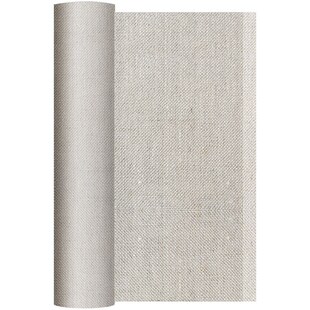 跨境 油画布坯布帆布雨露麻坯布整卷中纹画布帆布画布