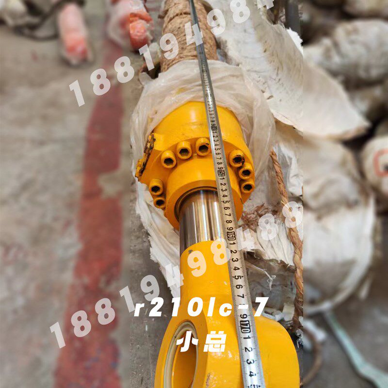 挖机现代R220LC-5/210-9/215-9铲斗杆缸筒活塞杆大中小臂油缸总成