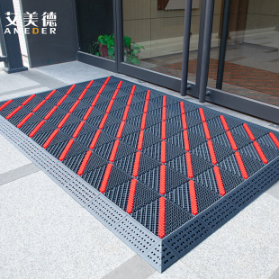 室外进门蹭土脚垫户外门口u防水地垫门外防滑入户门垫商用店铺地