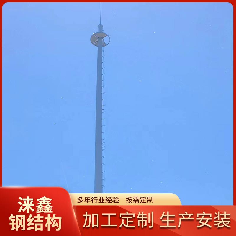 监控塔镀锌钢结构建筑钢架草原道路监测车流量