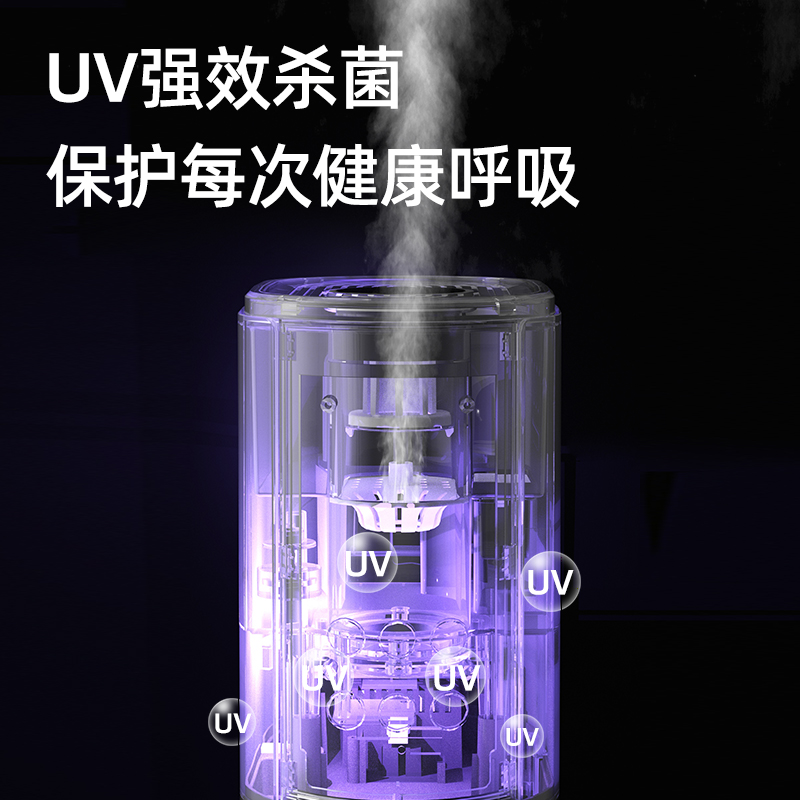 加湿器家用静音卧室大容量雾量落地式孕妇婴儿空气室内空调喷雾机