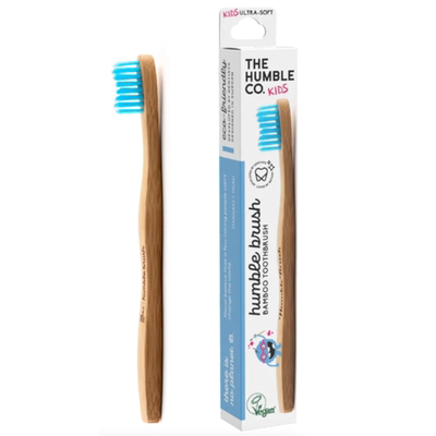 赫珀珂儿童牙刷竹制柔软刷毛