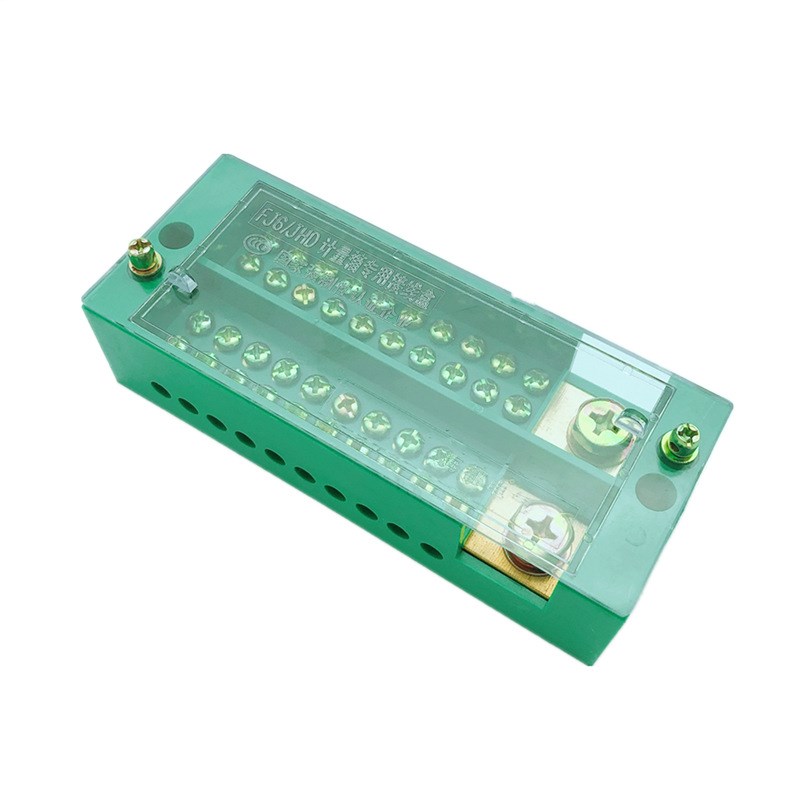 二进二十出分线盒电线分线器大功率分线盒200A铜排连接排FJ6/JHD