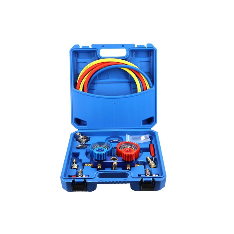 空调加氟表R134a汽车空调加氟表冷媒压力表雪种压力表加氟表工具