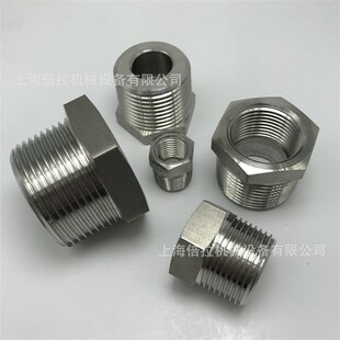 TENHEFLOW卜芯3/4X1/4  锻压件304不锈钢转换接头对丝卜芯