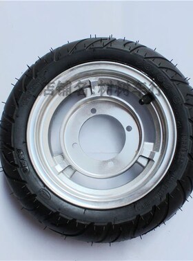 monkey bike小猴子摩托车配件后130/50-8寸 前90/65-8真空铝轮子