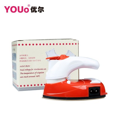优尔小熨斗迷你宿舍学生手持家用小型拼豆小功率不断恒温电烫斗