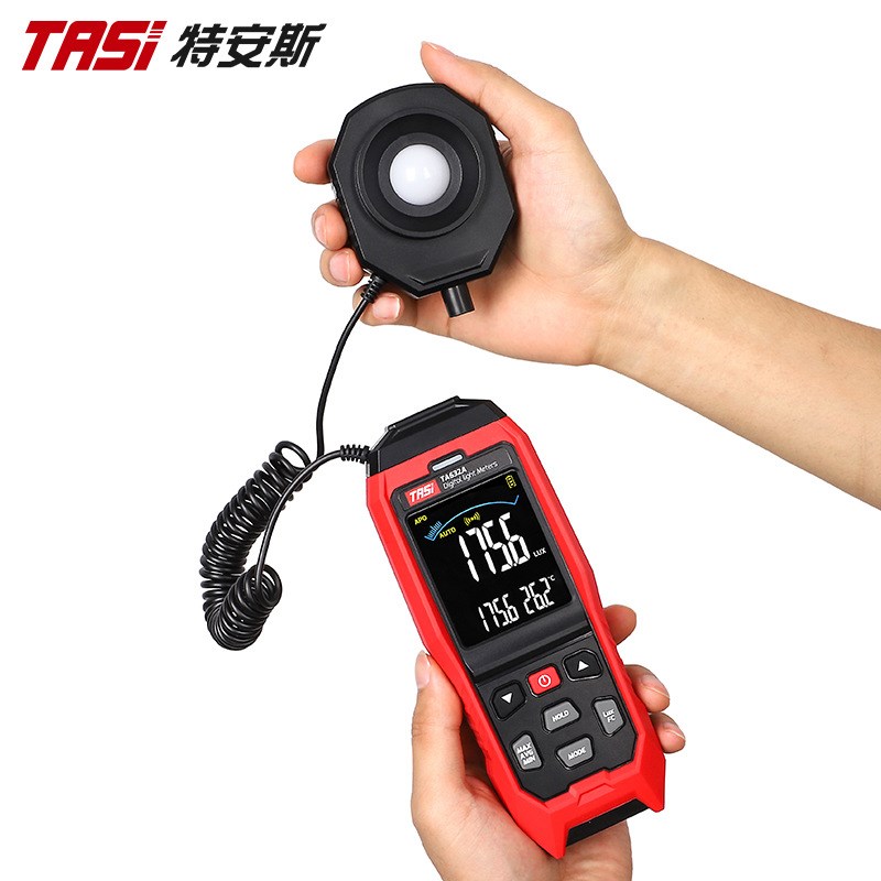 特安斯照度计TA632A光照度计测光仪流明测试仪亮度计光度计照度仪